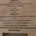 L'etna menu