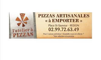 L'atelier à Pizza Logo