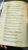 Le Point du Jour menu