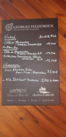 Chez Fabrice menu