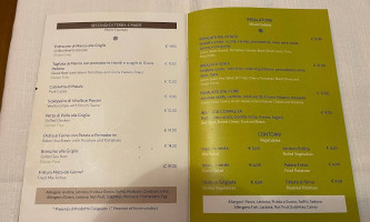 Chez Fabrice menu