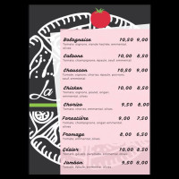 La Pizza Royale menu