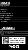 Brioude menu