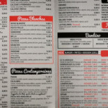 Pizza Folies menu