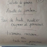 Le Carcoilh Speisekarte