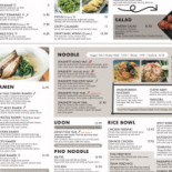 La Table Des Granges menu