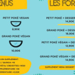 Poke Me Bobigny menu