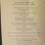 Auberge du Cep menu