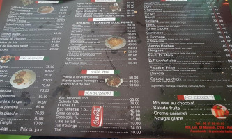 La Piccola Italia menu