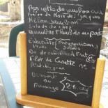 L'Estérel Speisekarte