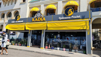 Café Radia. Exterior