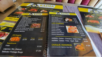 Café Radia. Carta