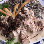 Auberge le Chardon Bleu Comida