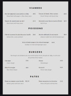 La Table De Marie-ange menu