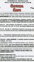 Cayola menu