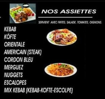 Istanbul Kebab menu