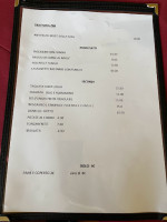 Art Bistro menu