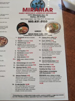 Klášterní Restaurace menu