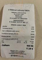 The Rose Garden Carte