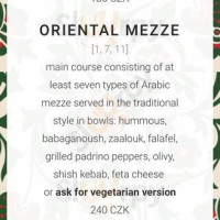 Café Sladkovský Carte