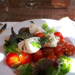 L'Auberge des Sources food