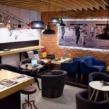 Kavárna U Štefánika inside