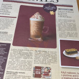 Costa Coffee menu