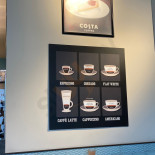 Costa Coffee menu