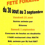 Bar Restaurant Pizzeria Chez Math Speisekarte