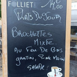 Bar Restaurant Pizzeria Chez Math Speisekarte