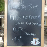 Bar Restaurant Pizzeria Chez Math Speisekarte