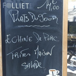 Bar Restaurant Pizzeria Chez Math Speisekarte