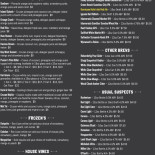 Les Becs à Vin Carte