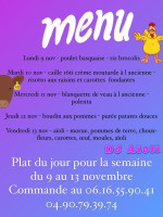 Café Du Luberon Carta