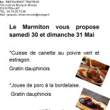 Le Marmiton J O C Sarl menu