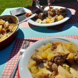 Les Grands Prés food