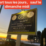 Esprit Sushi Pontarlier menu