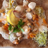 Aux Délices Des Sens food