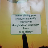 Sapori D'italia menu