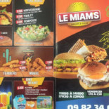 Le Miam's menu