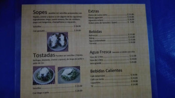 St Clement menu