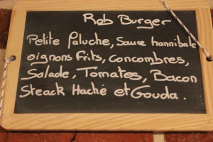 Friterie Robert Carte