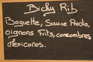 Friterie Robert Carte