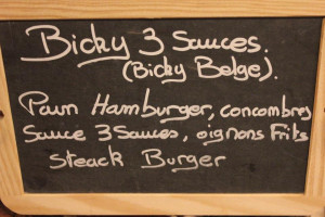 Friterie Robert Carte