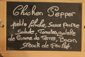 Friterie Robert Carte