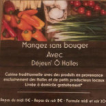 Déjeun' ô Halles Menu