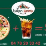 Le Kiosque à Pizzas De Saint Bonnet De Mure Carte