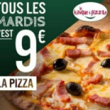 Le Kiosque à Pizzas De Saint Bonnet De Mure Carte