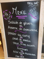 Le Lann Guen menu