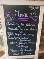 Le Lann Guen menu